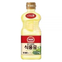 사조 해표 식용유 콩기름 1.5L 여행용 캠핑용 튀김 요리 기름 2025년8월6일까지