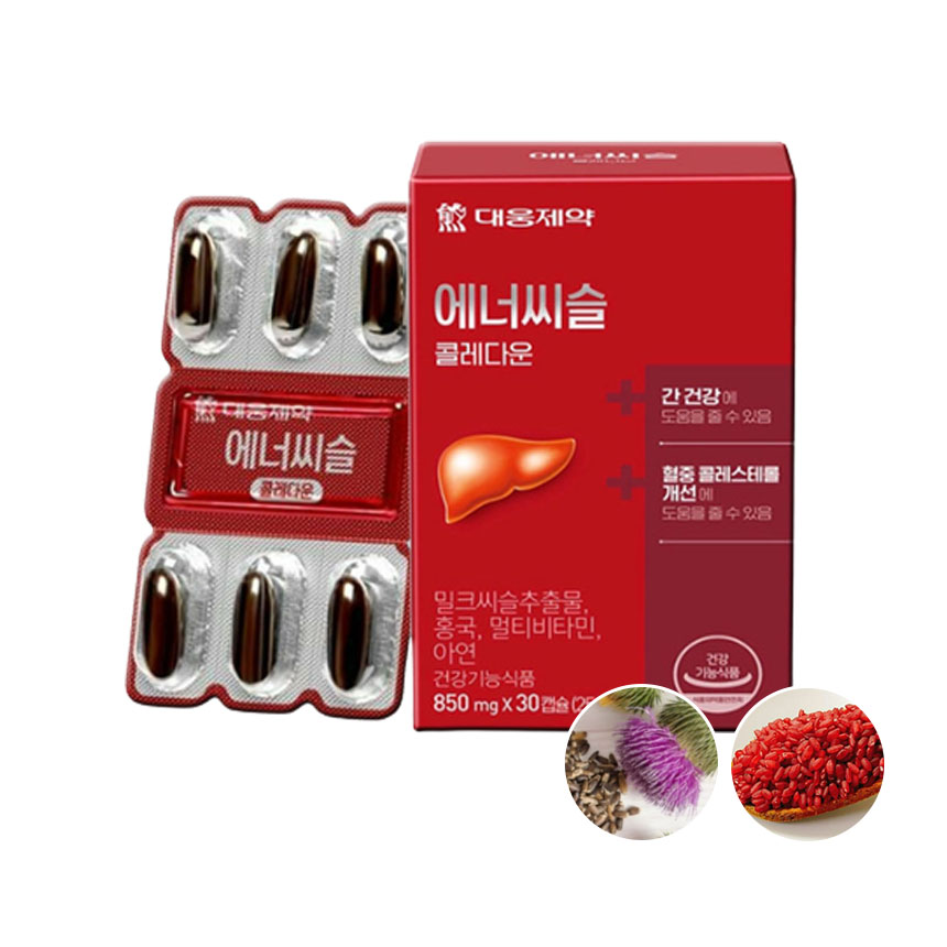 대웅제약 에너씨슬 콜레다운 30캡슐, 1개