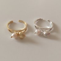 (모앳/반지) point heart ring (silver925) 하트 애끼반지