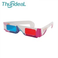 ThundeaL 3D 스테레오 프로젝터 안경 레드 블루 게임 DVD 영화 시네마 아나글리프 프레임