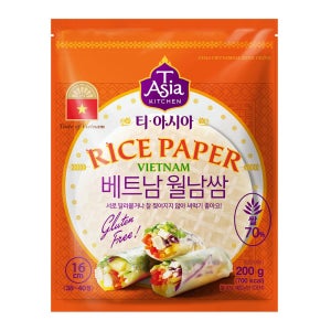 샘표 티아시아키친 베트남 월남쌈 라이스페이퍼 200g 5개