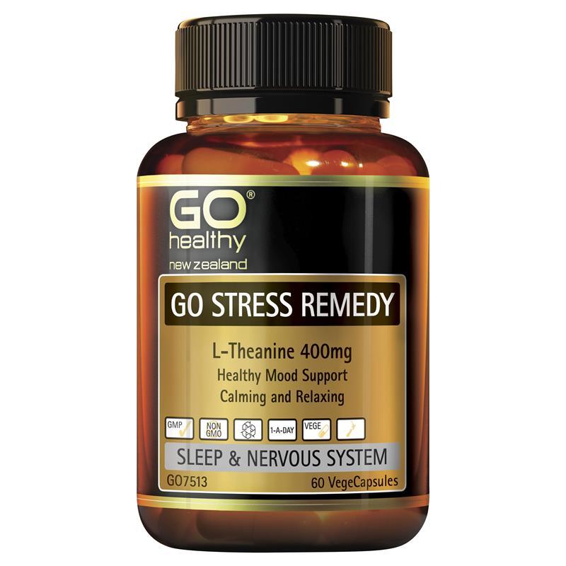 뉴질랜드 고헬씨 <b>GO Healthy 스트레스</b> 리메디 60캡슐
