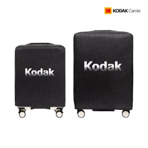 코닥캐리어 에센셜 러기지 캐리어 커버 블랙 (20/28인치) 2size