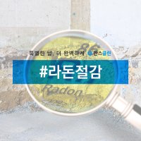 [한스클린] 라돈 절감기 시공