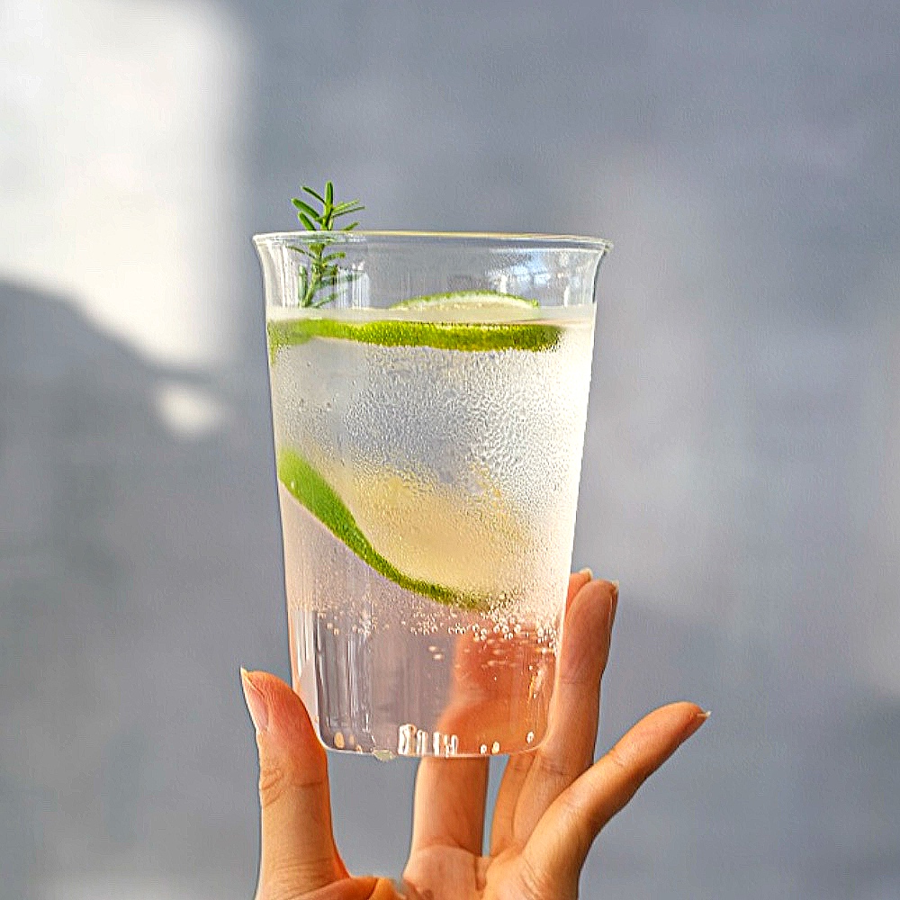 킨토 내열 유리컵 일본 맥주잔 하이볼잔 아이스커피잔 홈카페 430ml, 1개