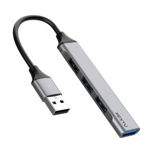 4포트 USB멀티허브 USB확장 메모리 외장하드 노트북 PC 키보드 마우스 무전원