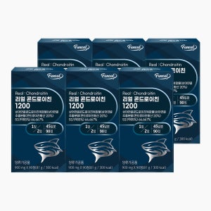 퍼니트 이상우 상어연골 리얼 콘드로이친 1200 90정, 6개