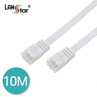 UTP 평면 랜케이블 CAT6 10M 화이트