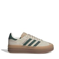 [국내배송] ADIDAS Gazelle Bold Cream White Collegiate Green 가젤 볼드 크림 화이트 컬리지에이트 그린 ID7056