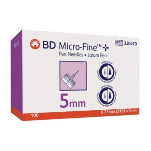 BD 비디 31G 5mm 인슐린 멸균주사침 주사바늘 펜니들 200개+알콜솜 200매