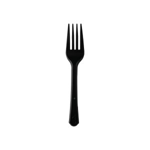 1P 개별포장포크 일회용포크 검정 2,000개