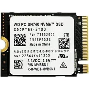 2230 SSD 1TB 스팀덱 교체 호환 SN740 M2 NVME 2TB