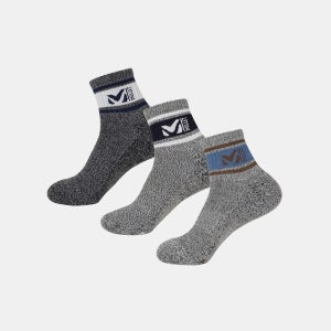 밀레 등산양말 남성용 두꺼운 쿠션 중목 5켤레 트레킹 작업 양말