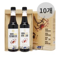 홍영의 선물세트 어간장 500ml + 진간장 500ml 10세트