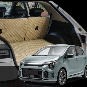 기어가 가죽 퀄팅 트렁크매트 더뉴모닝 JA