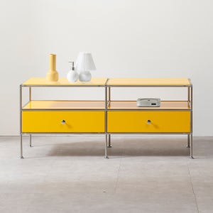 해피아이 미드센츄리 모듈 수납장 LD 1200