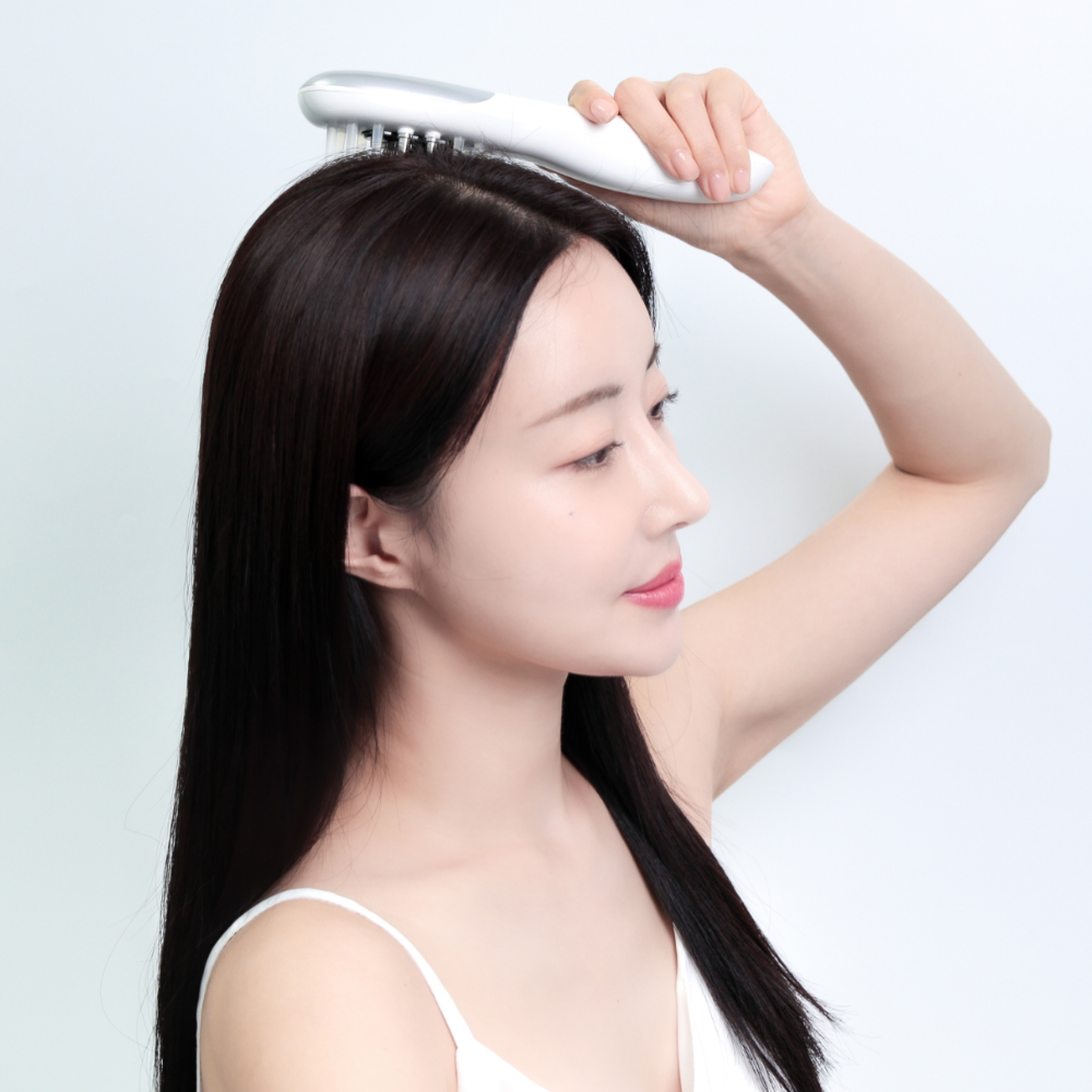 모미래빔 두피 마사지기 전동 관리기 기계