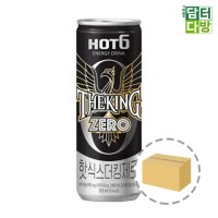 핫식스 더킹 제로 에너지드링크 355ml (24캔)