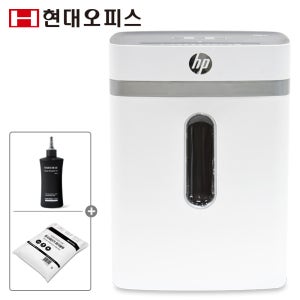HP 중형 사무용 문서세단기 W2312CC-K3 / 12매 세단 23L 자동파쇄기 세절기