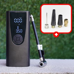 전동 6000mAh 에어 펌프 자동차 오토바이 자전거 튜브 휴대용 자동 무선 공기주입기 타이어 축구공 농구공