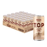 맥심 TOP 티오피 스모키 라떼 200ml x30캔