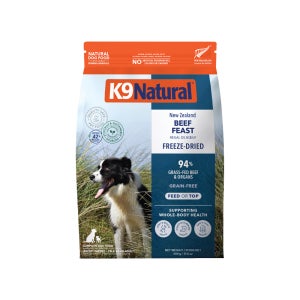 K9 내추럴 동결건조 비프 피스트 500g