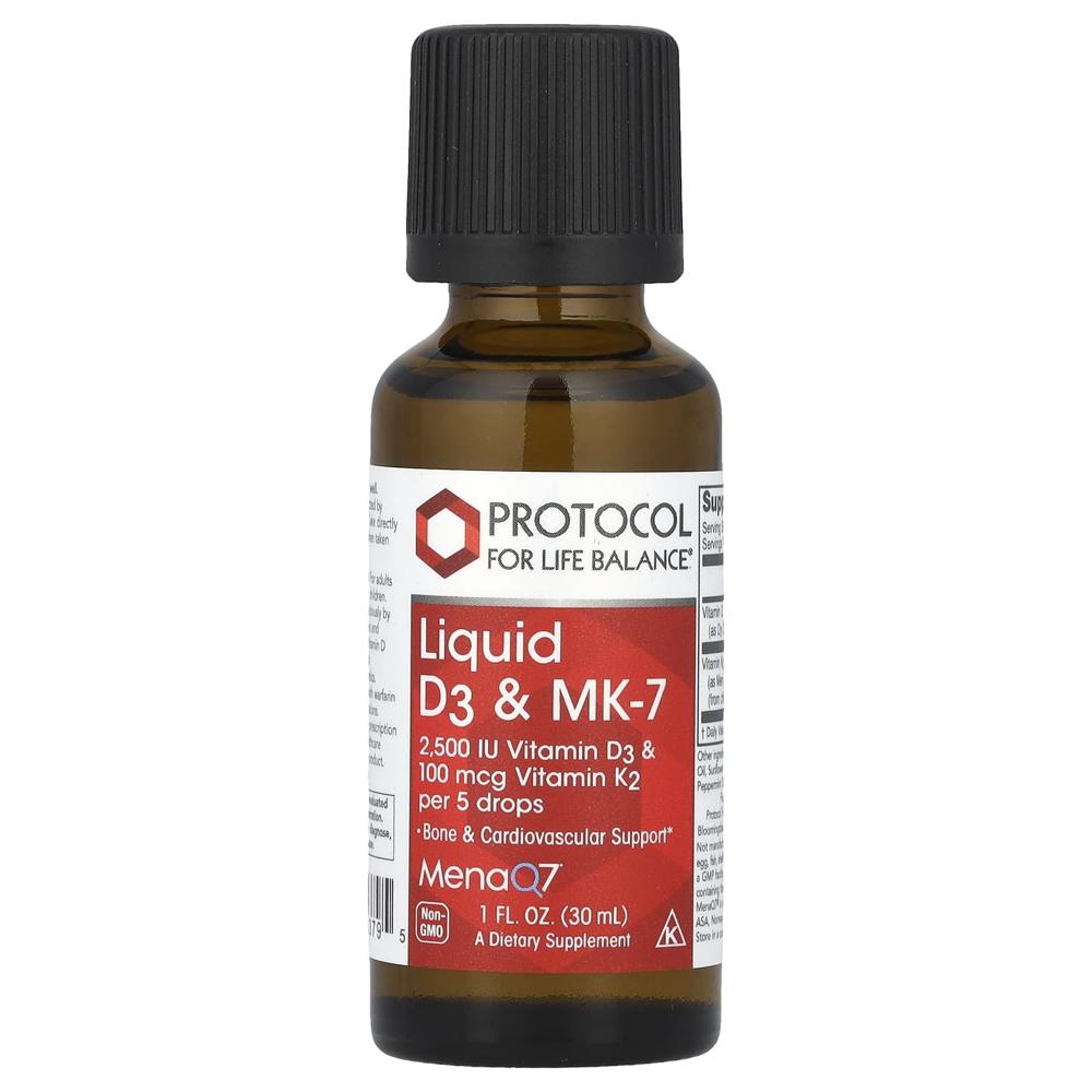 Protocol for Life Balance <b>리퀴드 D3 MK-7</b> 30ml