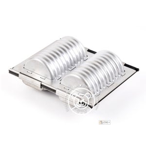 주름마루식빵팬 2연결 단면코팅 원통형식빵틀