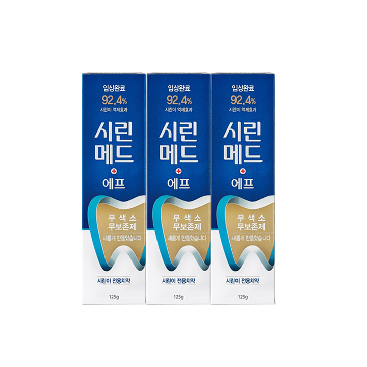 시린메드에프치약 100g x 3