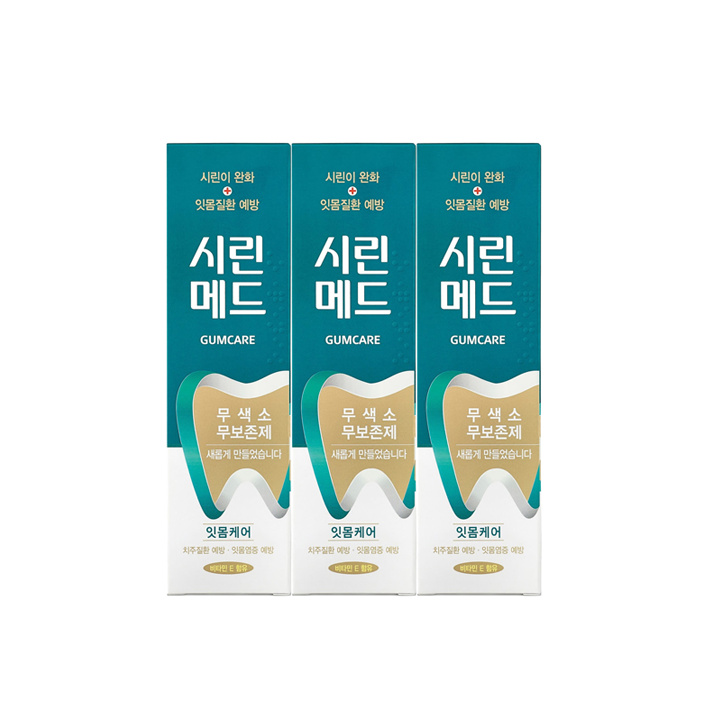 시린메드검케어치약 100g x 3