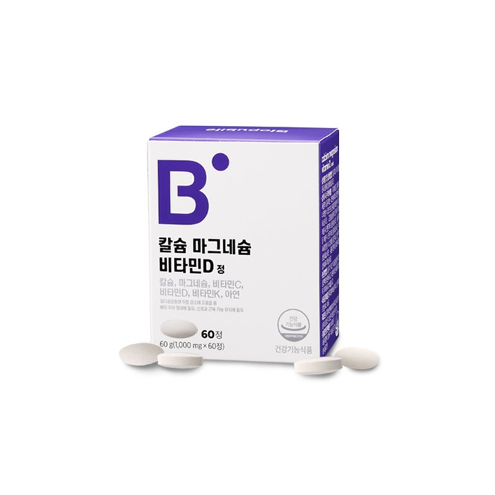 <b>칼슘마그네슘비타민D정</b> 60정