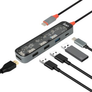 C타입허브 삼성덱스 USB포트 확장 DOCK 노트북도킹스테이션 맥북허브 RNX1329