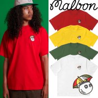 말본 골프 엄브렐라 버킷 반팔 라운드 티셔츠 MALBON UMBRELLA BUCKETS T-SHIRT