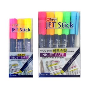 동아 고체형광펜 제트스틱 타원 x 12set