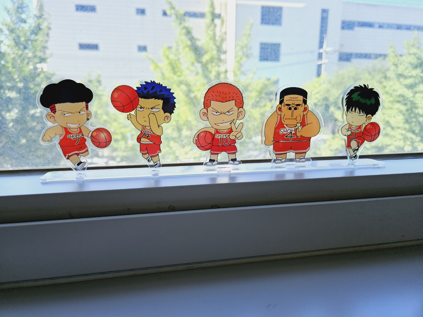 슬램덩크 주인공 캐릭터 일본애니메이션 아크릴스탠드 세트형 피규어 굿즈 장식 당일배송