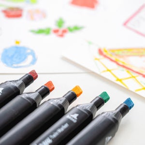 마카펜 디자인마카 마카펜세트 24색 48색 선명한색상