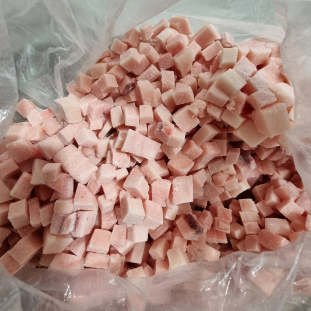 진짜 참치 로 만든 황새치 큐브 참다랑어 회덮밥용 눈다랑어 500g 냉동