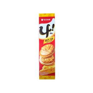 오리온 나! 치즈크림 샌드 77g (38.5gx2봉) 10통