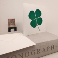 네잎 클로버 카드 four leaf clover card