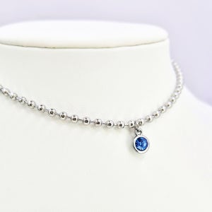 강아지 목걸이줄 볼체인 / 써지컬스틸 반려견 군번줄