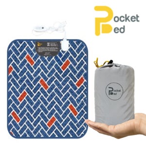 휴대용 전기요 캠핑 전기 장판 차박용 온열 발열 매트 여행용 차박 담요 무릎 USB 방석