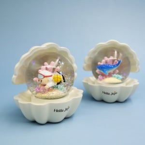 제주 조개 스노우볼 워터볼