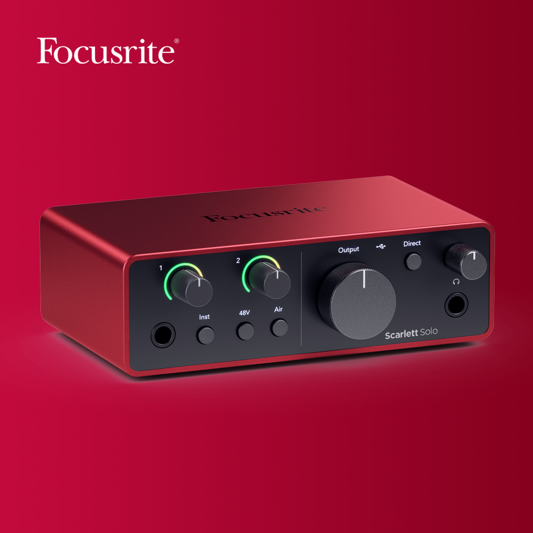 Focusrite Scarlett 오디오 인터페이스