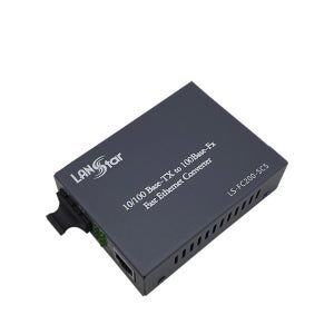 [LANSTAR] 랜스타 LS-FC200-SCS 광 이더넷 컨버터 100Mbps SC 싱글