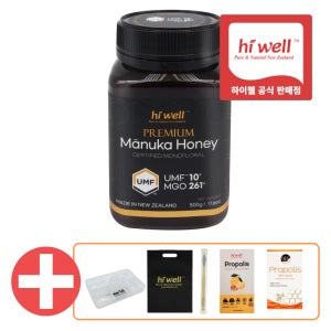 하이웰 마누카꿀 UMF10 500g Hiwell Manuka Honey