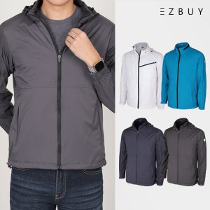 액티브러너 남성 봄 가을 나일론 후드 경량 바람막이 아웃도어 메쉬 자켓(BK42JK019M)