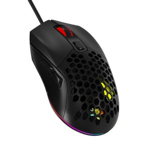 [GDEVIL] 지데빌 G100 TRANS RGB 유선 게이밍 마우스 경량 마우스 교체형 커버