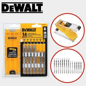 디월트 직쏘 날 톱날 세트 금속용 목재용 14pcs DW3742C