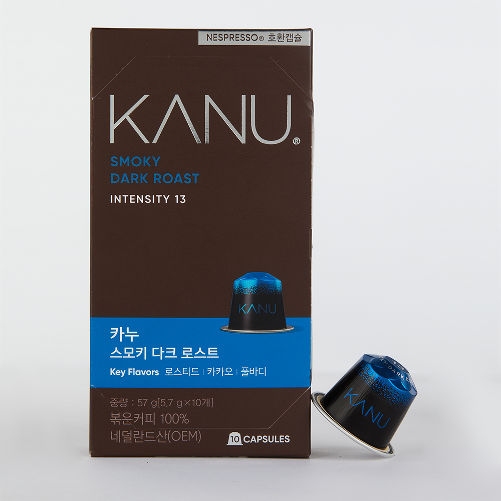 카누 네스프레소 호환캡슐 스모키 다크로스트 10T
