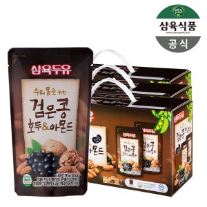 삼육두유 검은콩 호두 앤 아몬드 파우치 190ml 45팩
